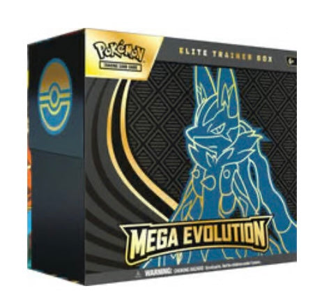 Pokemon TCG Mega Evolution Lucario Elite Trainer Box