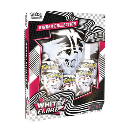 Pokemon Scarlet & Violet White Flare Binder Collection