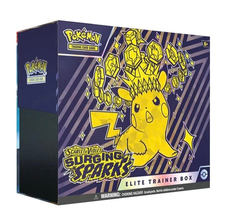 Pokemon Scarlet & Violet Surging Sparks Elite Trainer Box