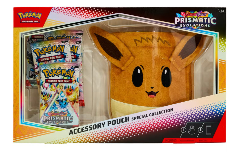 Pokemon Scarlet & Violet Prismatic Evolution Accessory Pouch Special Collection